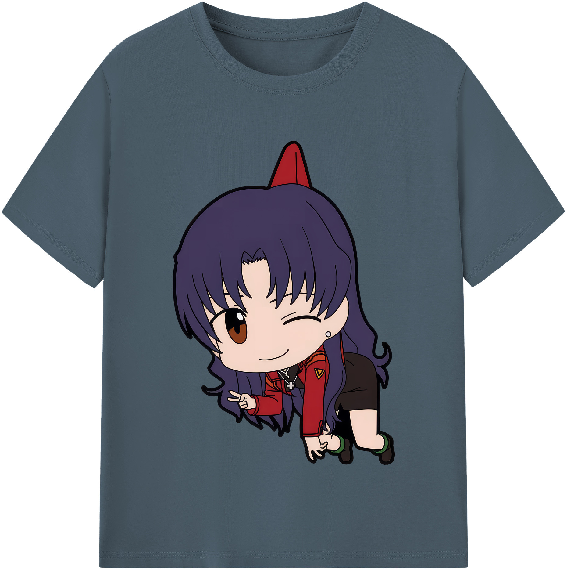 （画像用） EVA 新世紀エヴァンゲリオン 綿100％半袖Tシャツ（フロントプリント）